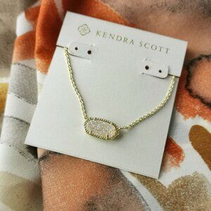 Kendra Scott - Elisa - Gold Drusy Necklace